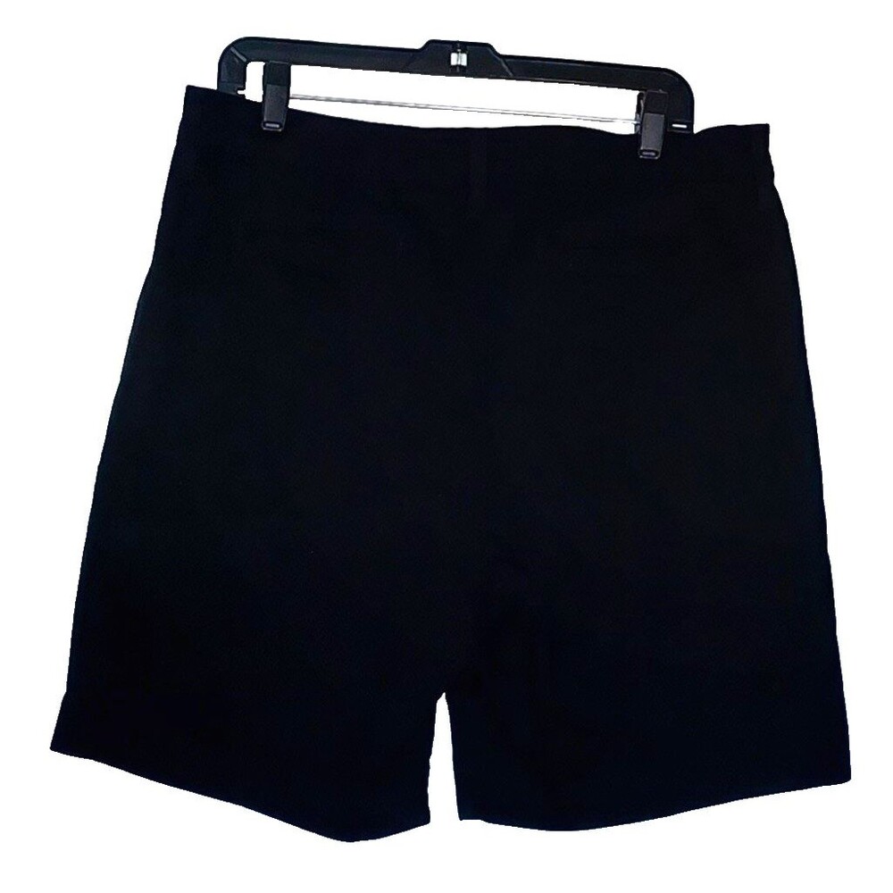 NYDJ Lift Tuck Women's 14 Black Chino Shorts Stretch High Rise 5 Pocket - Picture 2 of 10